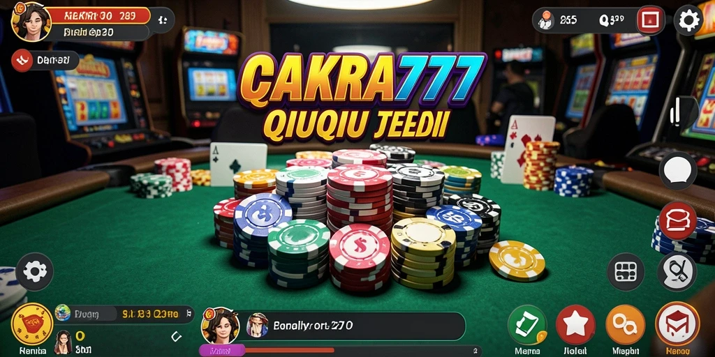 Tampilan gameplay QiuQiu yang menarik dan interaktif.