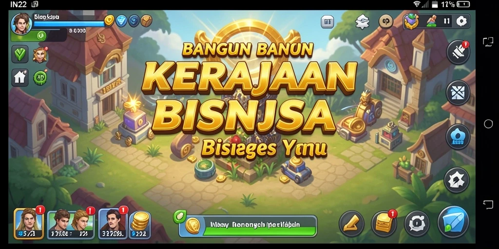 Tampilan menarik dari gameplay Tycoon di IN22.
