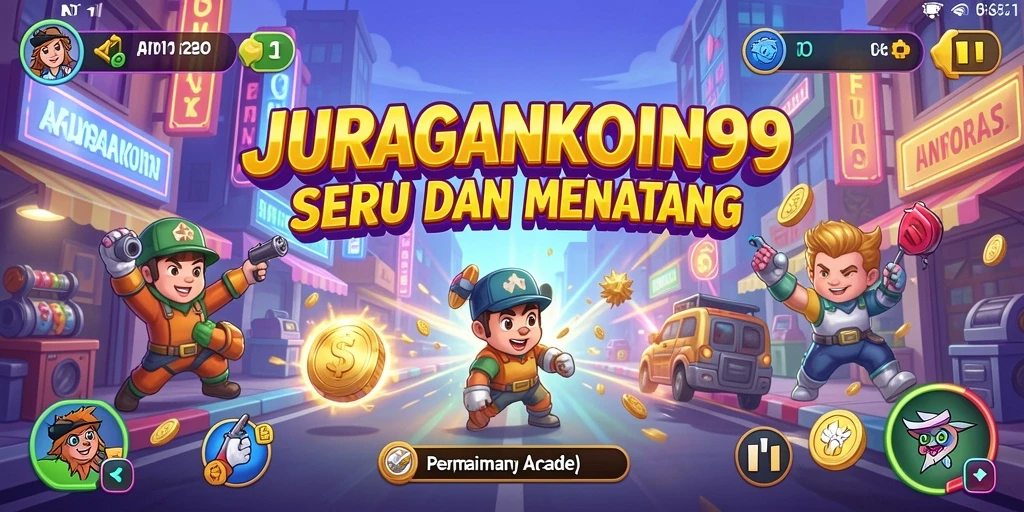 Tampilan gameplay seru dari JURAGANKOIN99 yang penuh tantangan.