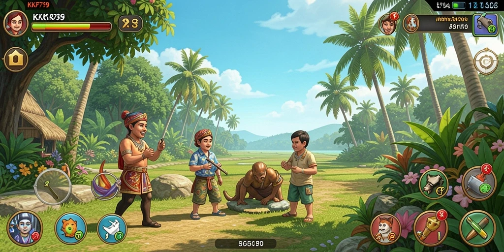 Tampilan gameplay KPK79 yang seru dan penuh warna.