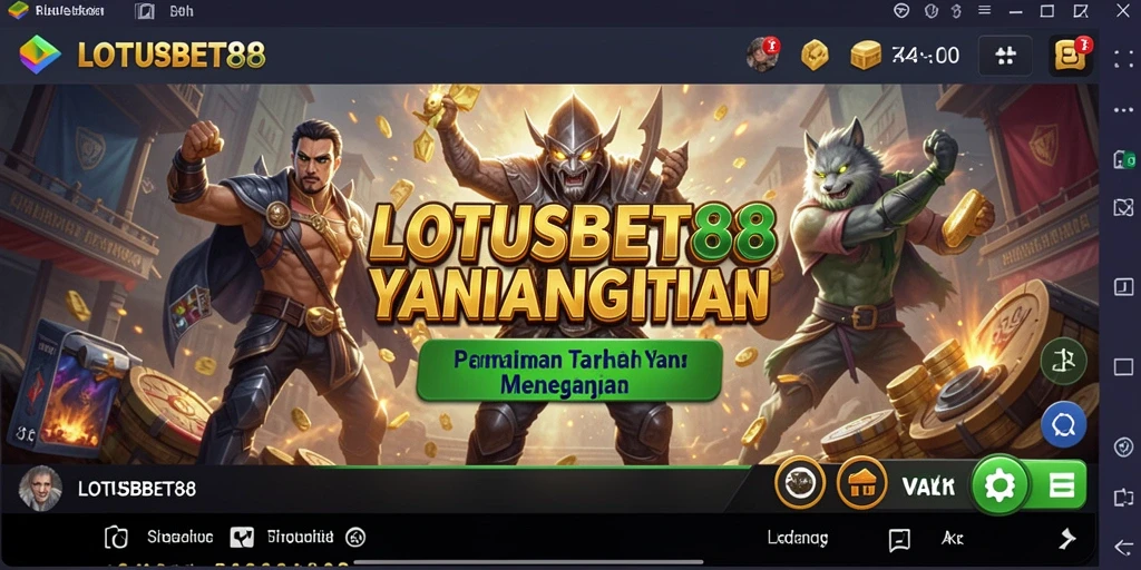 Screenshot gameplay LOTUSBET88 menampilkan keseruan taruhan yang mendebarkan.