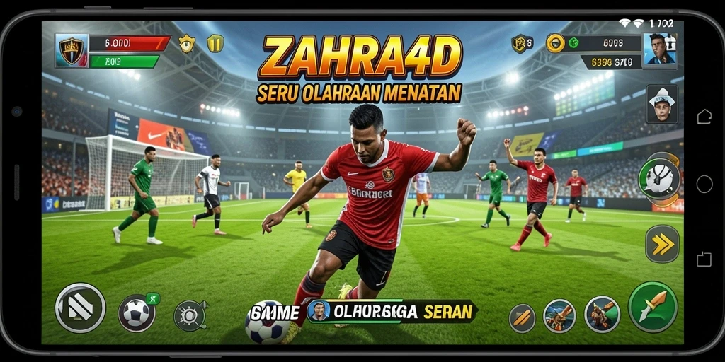 Tampilan gameplay ZAHRA4D yang menegangkan dan menarik.