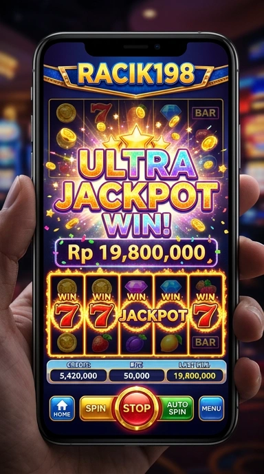 Tampilan antarmuka aplikasi racik198 yang intuitif dan mudah digunakan.